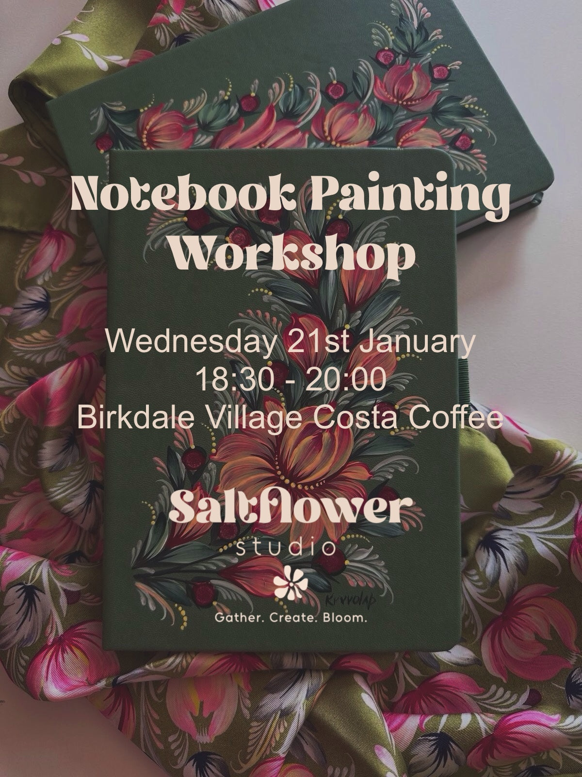 Notebook Painting Workshop