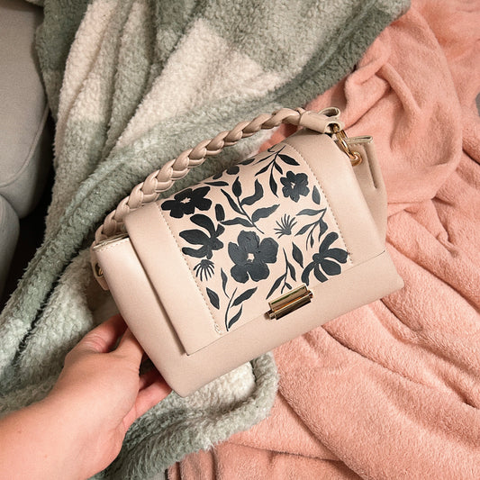 Plait Handbag, Hand-Painted