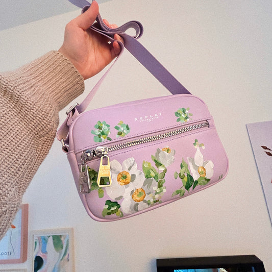 Replay Handbag, Hand-Painted