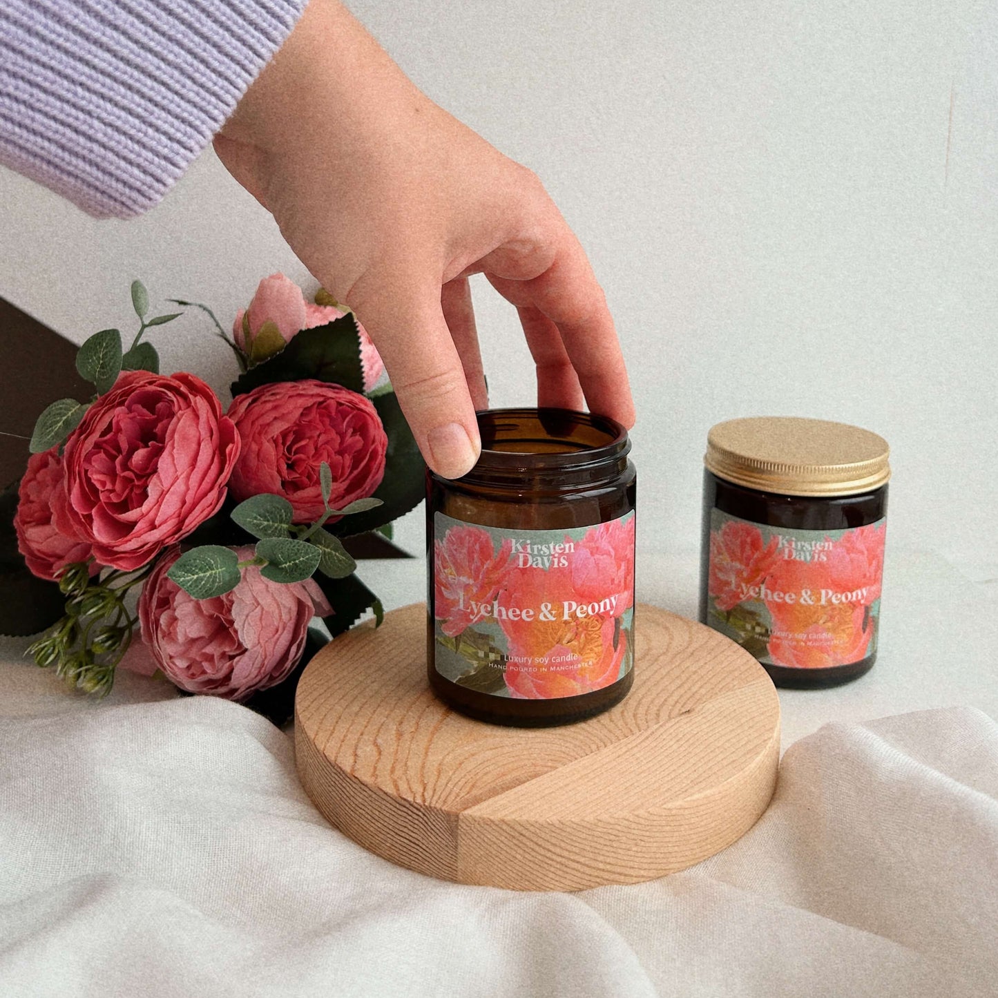 Lychee & Peony Candle