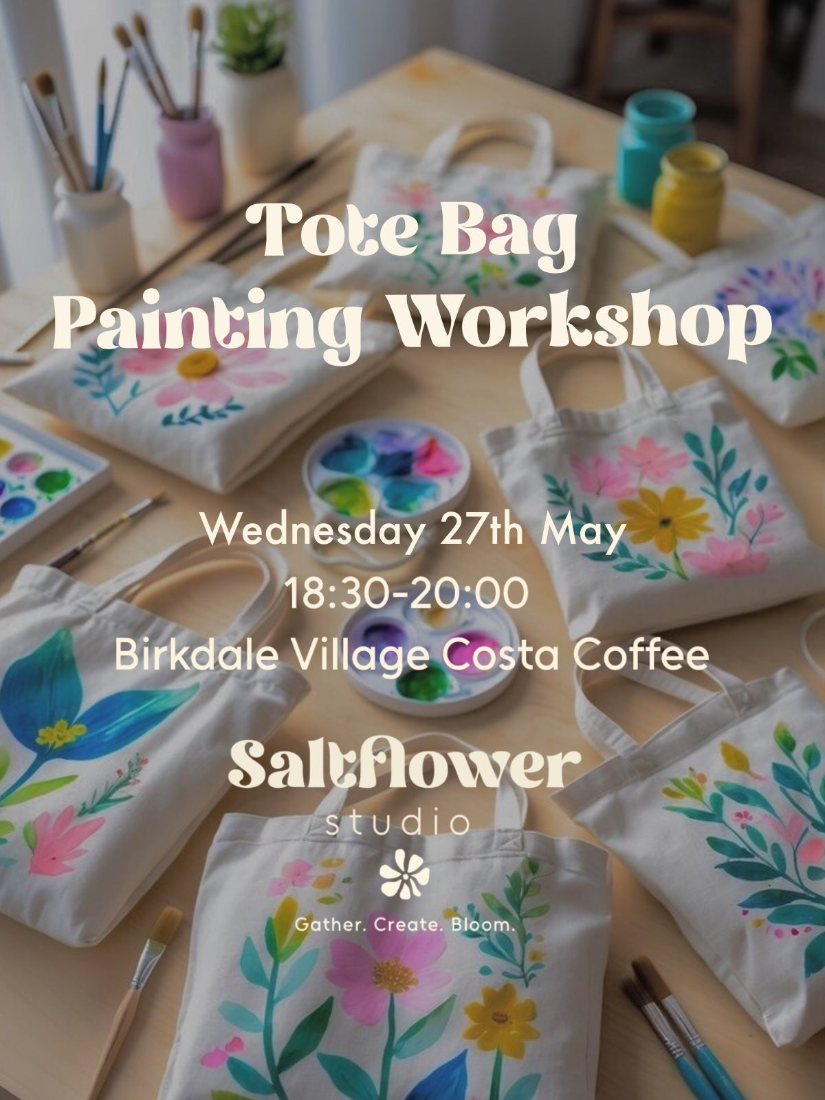 Tote Bag Painting Workshop