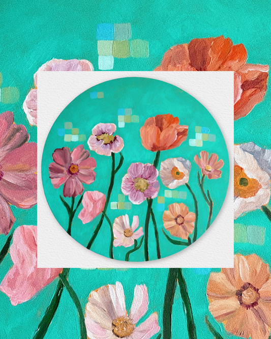 Whispers of Autumn, Acrylic on Canvas