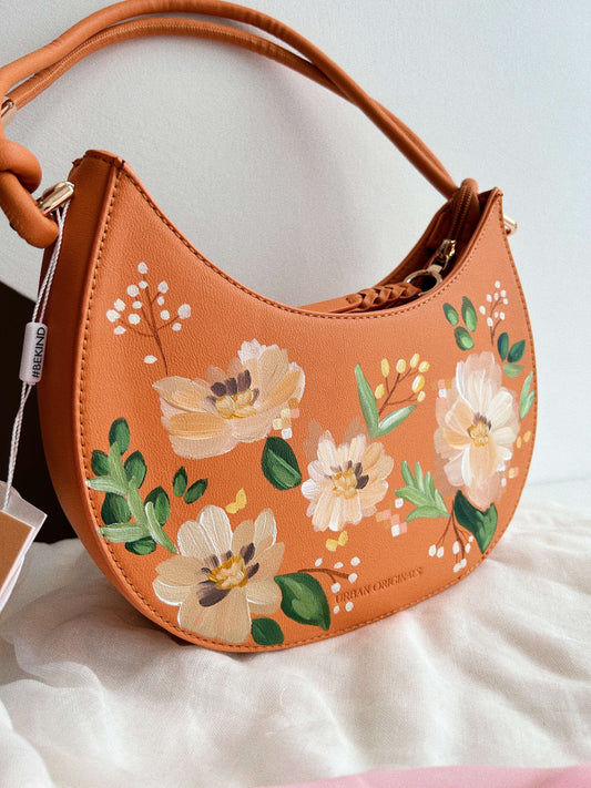 Custom Orange Handbag