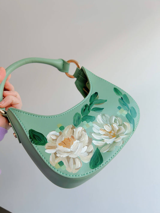Custom Green Handbag