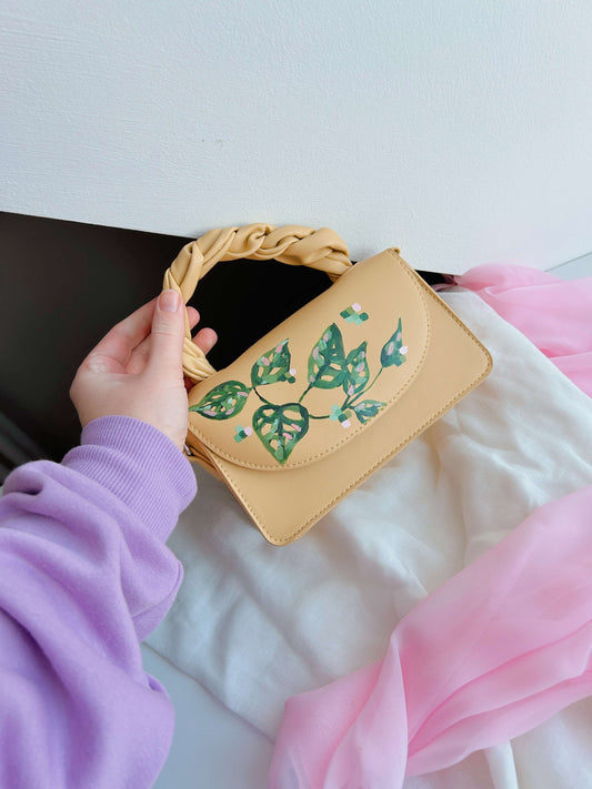 Custom Yellow Handbag