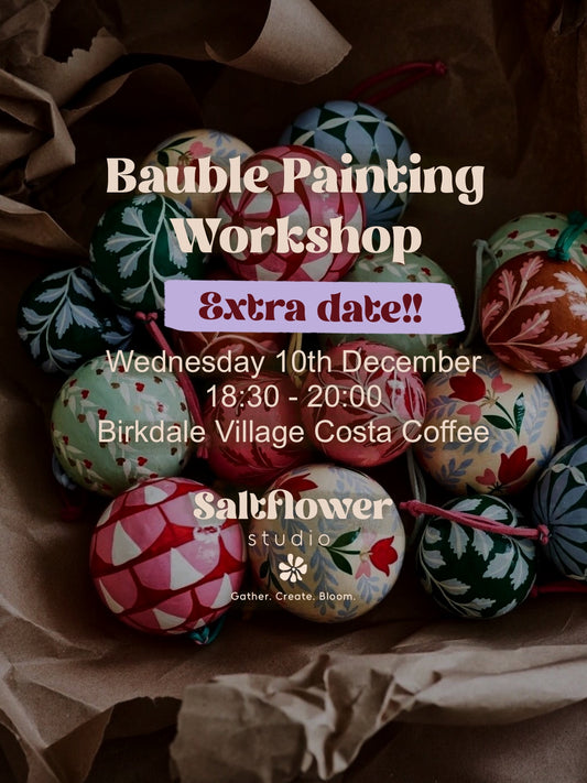Bauble Painting Workshop (December)