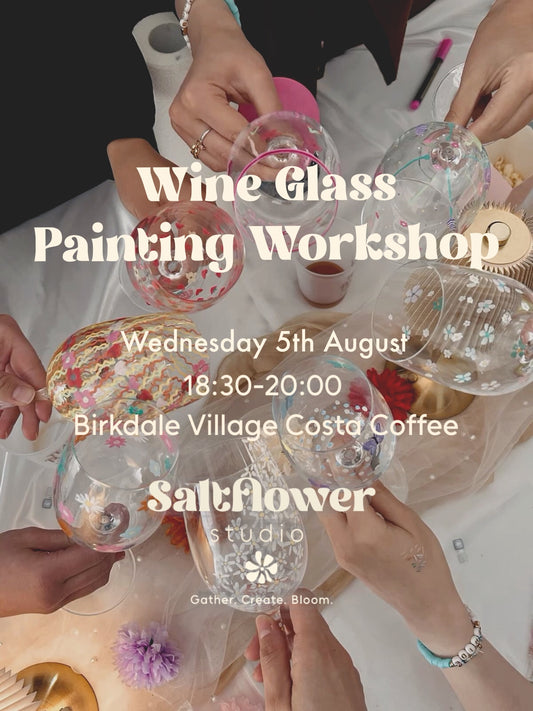Wine Glass Painting Workshop
