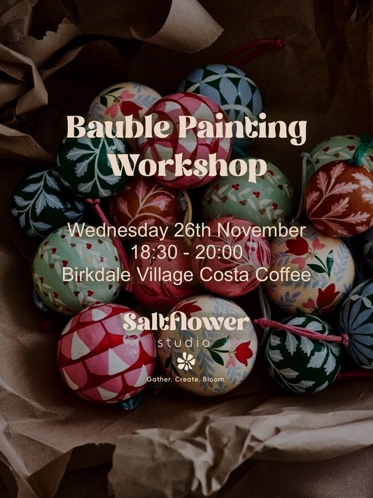 Bauble Painting Workshop
