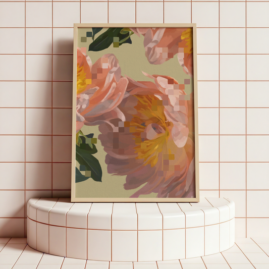 'Misty Moss' - Art Print